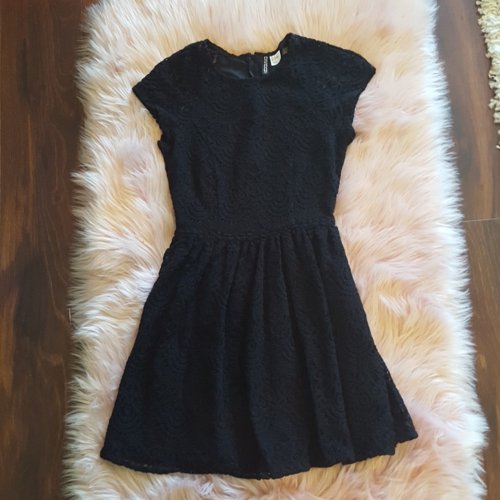 H & M black dress